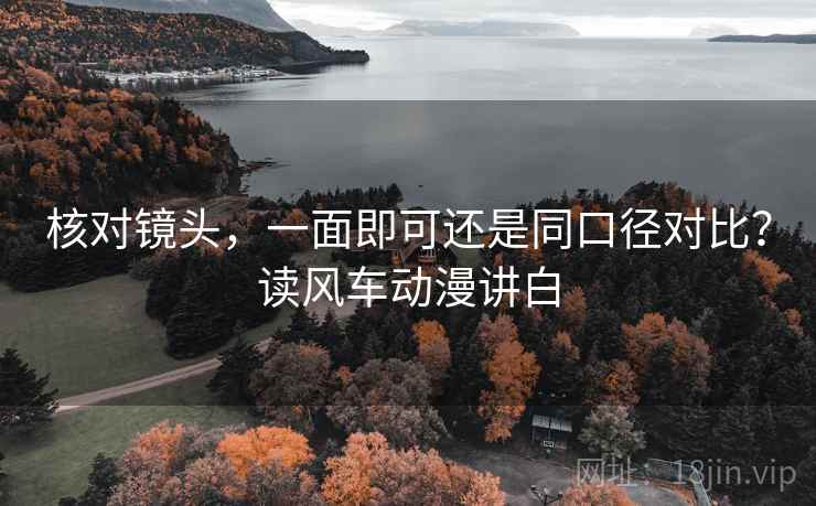 核对镜头,一面即可还是同口径对比?读风车动漫讲白